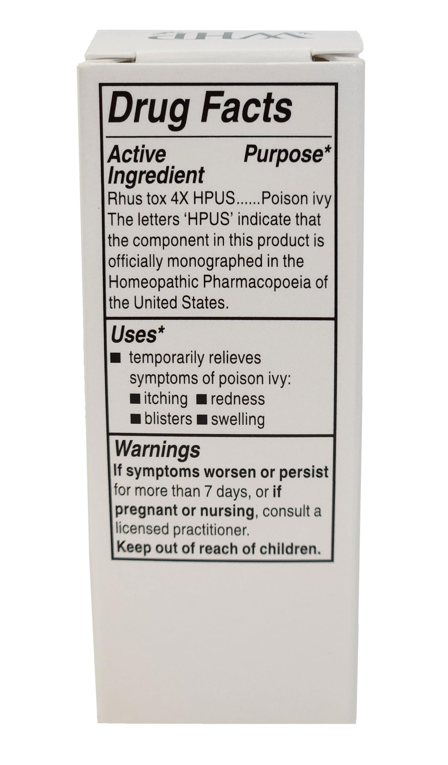 Washington Homeopathic Products WHP Poison Ivy uso al aire libre ideal para excursionistas y jardineros