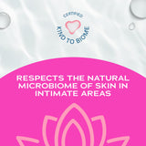 WaterWipes ingredientes botánicos en primer plano que sugieren efecto calmante