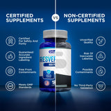 We Like Vitamins cápsula en comparación de tamaño para referencia de escala