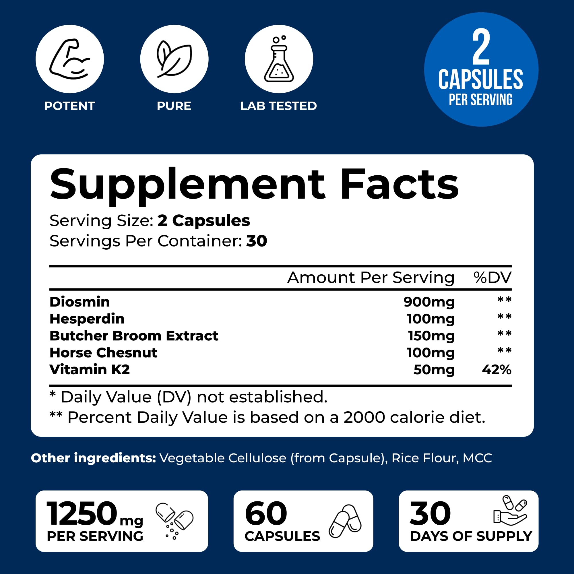 We Like Vitamins etiqueta con ingredientes y datos nutricionales, ofrece transparencia de calidad