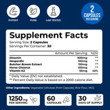 We Like Vitamins etiqueta con ingredientes y datos nutricionales, ofrece transparencia de calidad