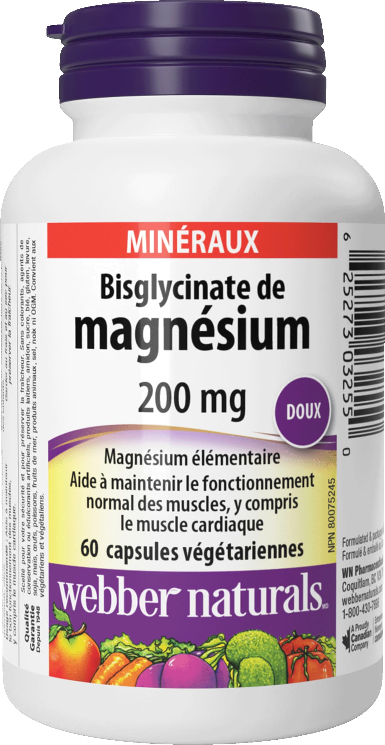 Webber Naturals cápsula en mano ilustrando tamaño y comodidad de ingestión