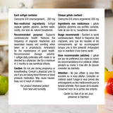 Webber Naturals cápsula cerca de un plato con grasa para mejor absorción
