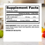 Webber Naturals detalle de etiqueta con lista de ingredientes clara