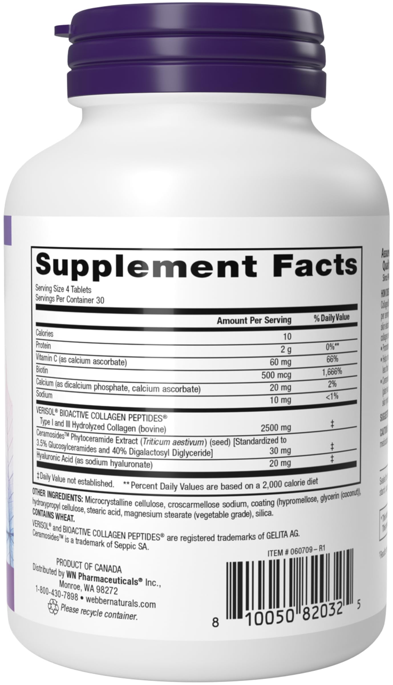 Webber Naturals en baño estilo de vida que sugiere cuidado personal