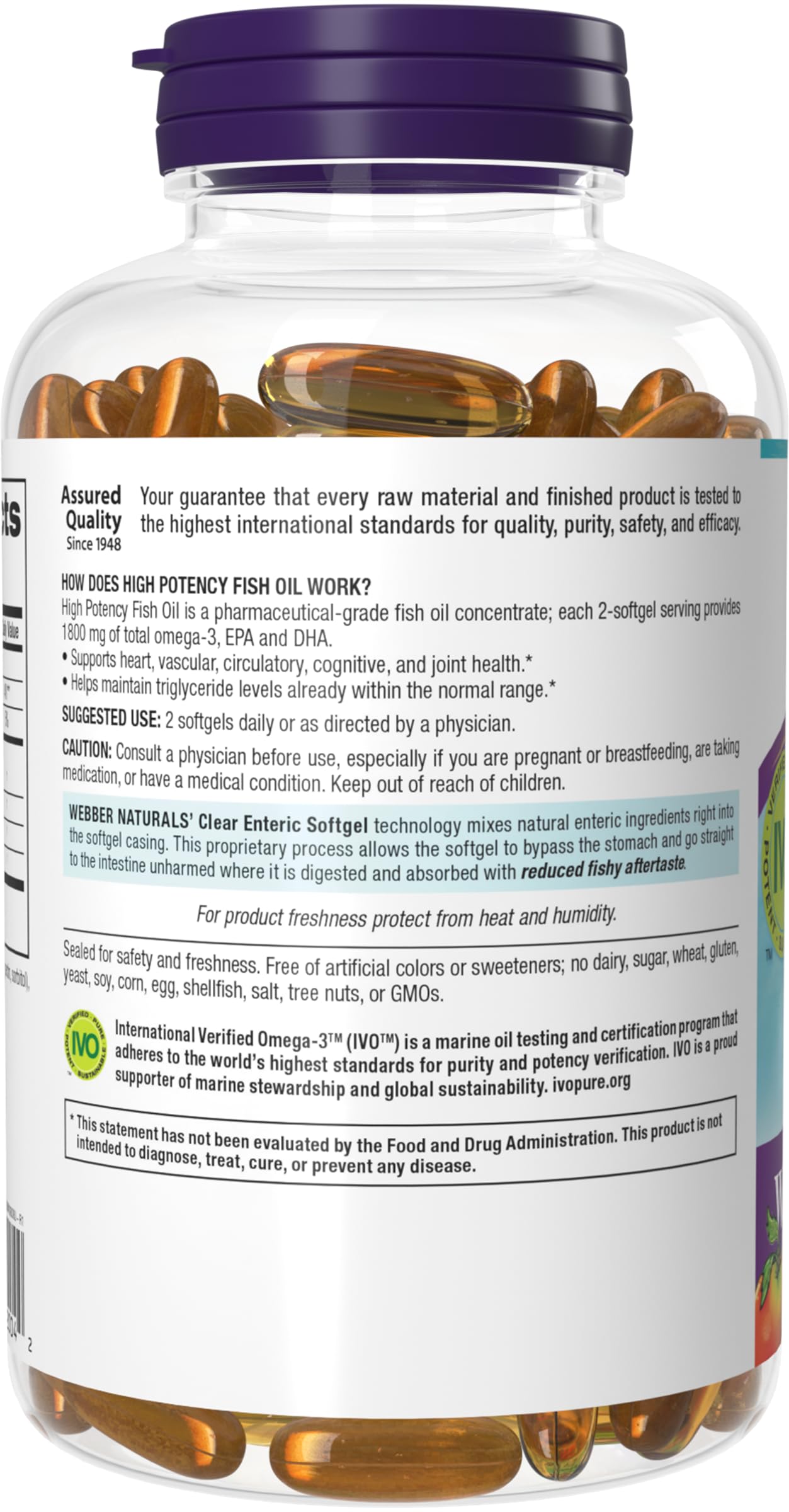 Webber Naturals escena de desayuno saludable que complementa la dieta