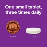 Webber Naturals etiqueta nutricional legible con información de dosis