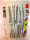 Webber Naturals botella junto a regla para mostrar cantidad y tamaño
