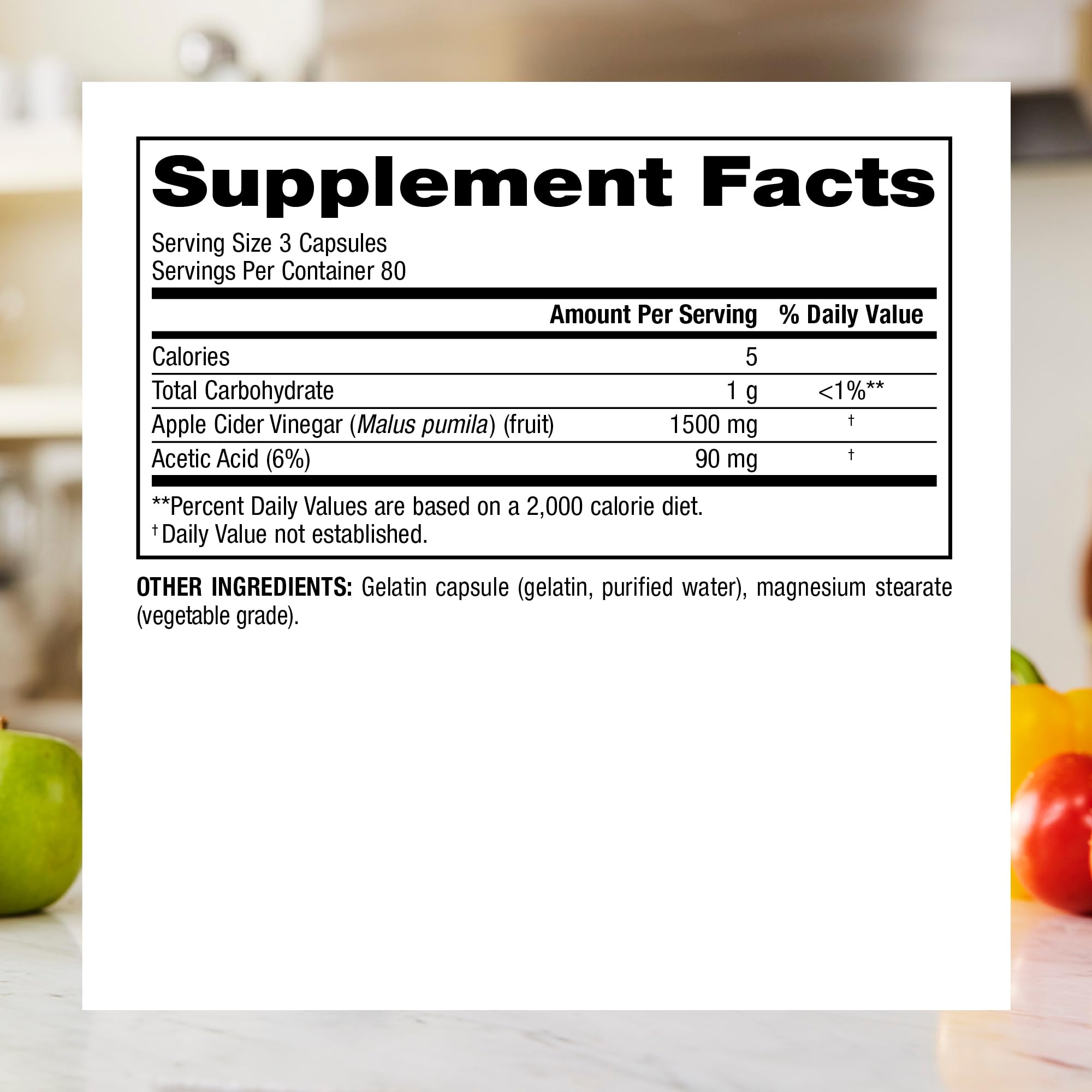 Detalle de la madre de vinagre de manzana fermentada, Webber Naturals mostrando naturalidad