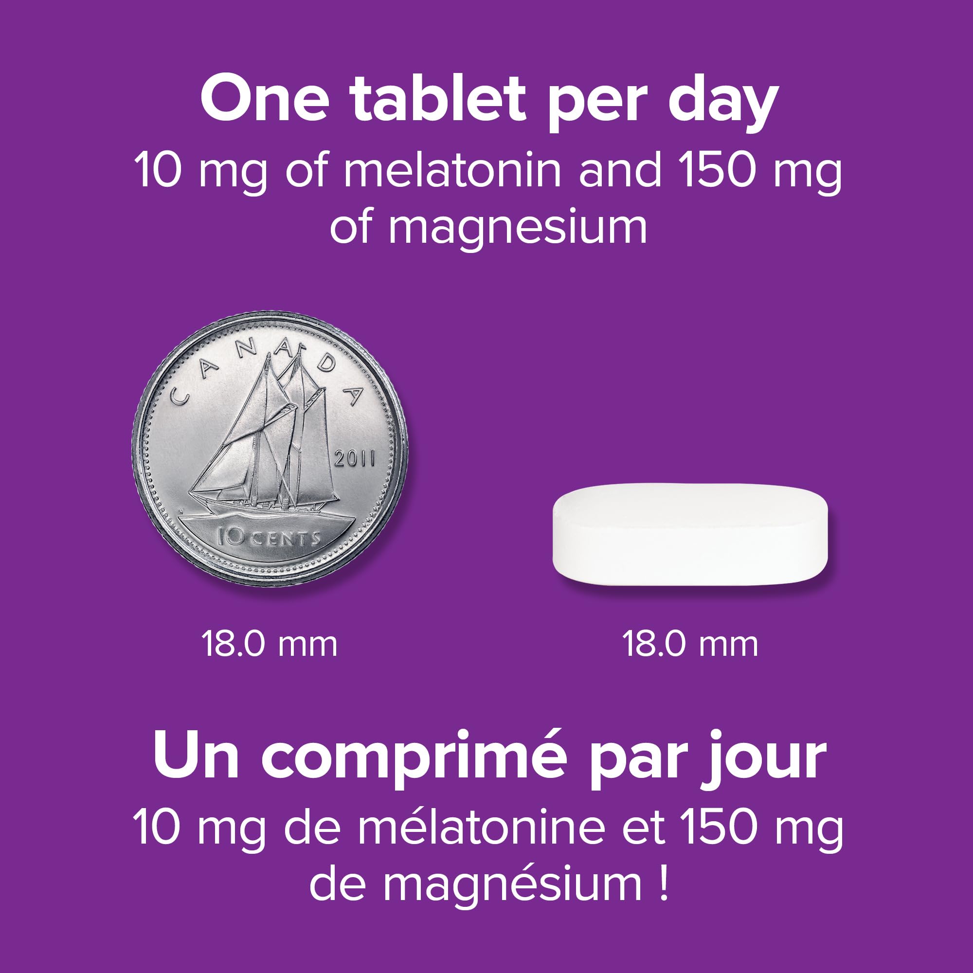 Webber Naturals uso antes de dormir persona tomando tableta para relajación