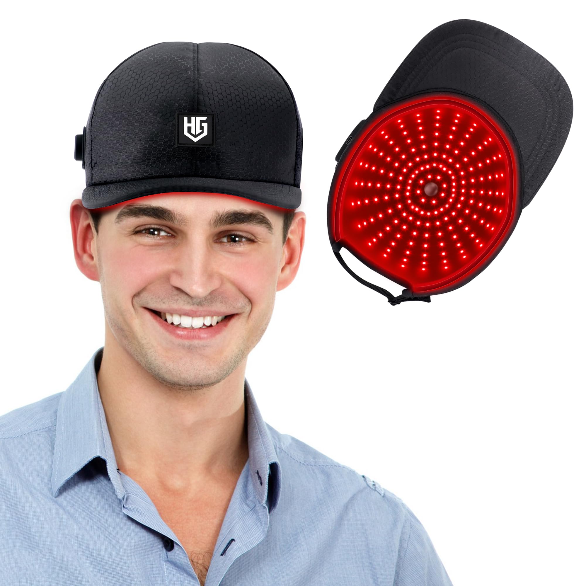 WEETALL gorra frontal en caja mostrando diseño y portabilidad