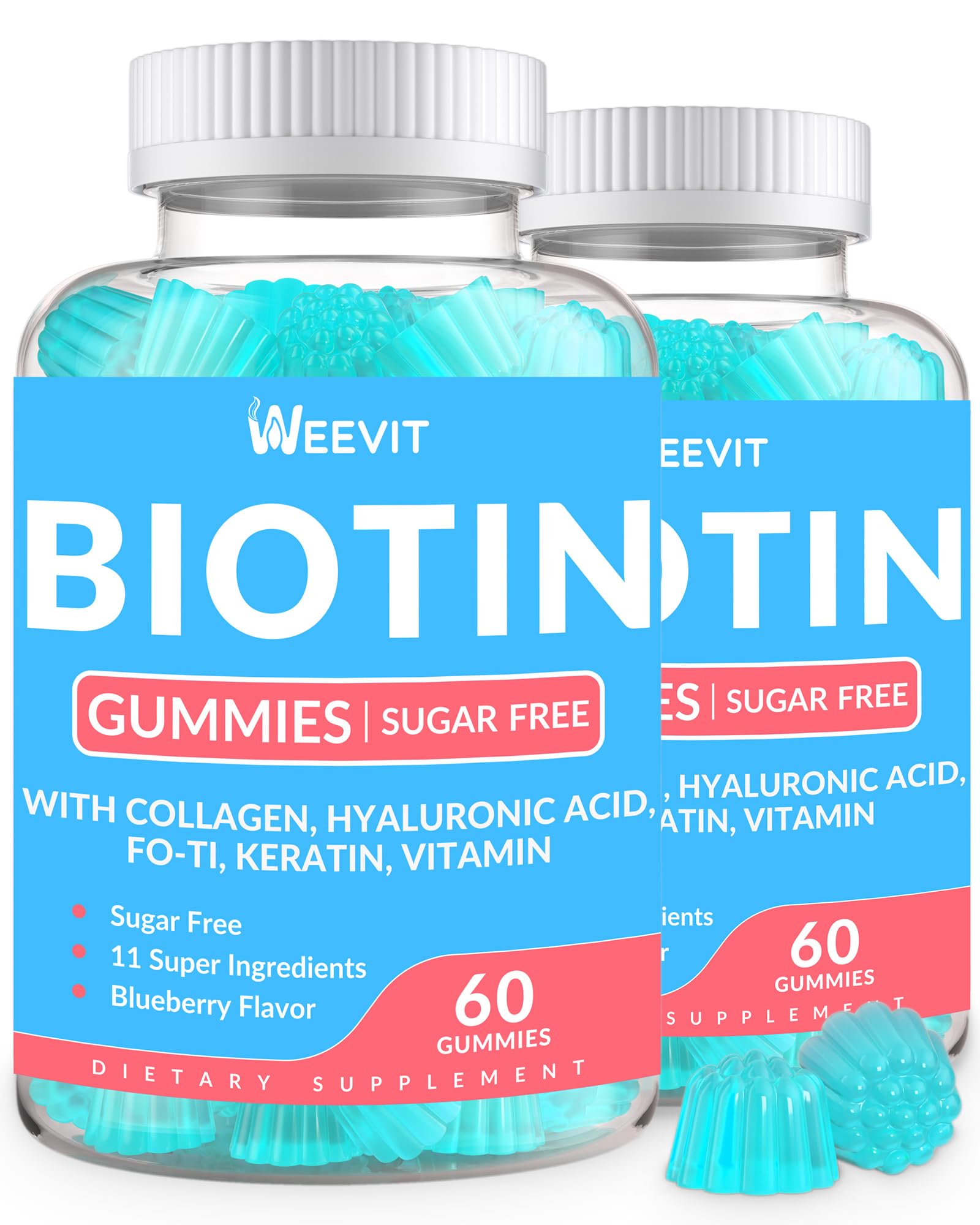 WEEVIT frontal del envase mostrando la marca y información clave para identificar producto