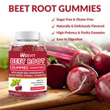 WEEVIT ingredientes clave como remolacha y granada para sabor y nutrientes