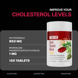 Weider etiqueta con información nutricional clara y beneficios visibles