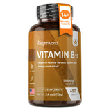 WeightWorld frente del envase mostrando 450 tabletas y beneficio de suministro prolongado