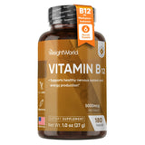 WeightWorld botella frontal mostrando 180 tabletas y beneficio de suministro prolongado