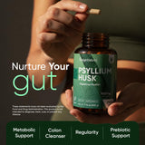 WeightWorld ingredientes naturales de psyllium en primer plano mostrando pureza