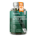 WeightWorld frasco frontal mostrando gominolas veganas y beneficios diarios