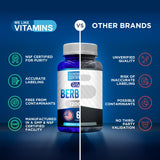 We Like Vitamins manos tomando cápsula, uso fácil diario