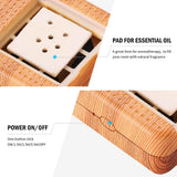 Weljoy difusor en escritorio, ambiente aromático sin ocupar espacio