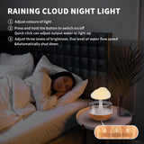 Weljoy luces LED siete colores creando ambiente cálido para dormir