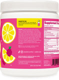 Wellah etiqueta nutricional legible con ingredientes y certificación NSF visible