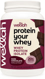 Wellah frente del envase dark chocolate mostrando diseño y conveniencia
