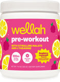Wellah envase frontal sabor Raspberry Lemonade mostrando etiqueta clara y beneficios