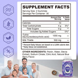 Well&Whole etiqueta con ingredientes y información de silimarina y TUDCA