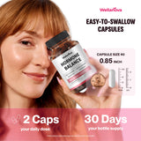 Wellanova ingredientes principales en primer plano para transparencia