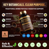 Wellanova ingredientes crudos artemisa nogal clavo mostrando pureza
