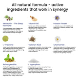 Wellbeing Nutrition textura de la tira en la lengua para absorción sublingual