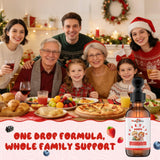Wellcatcher familia disfrutando comida tras usar el suplemento