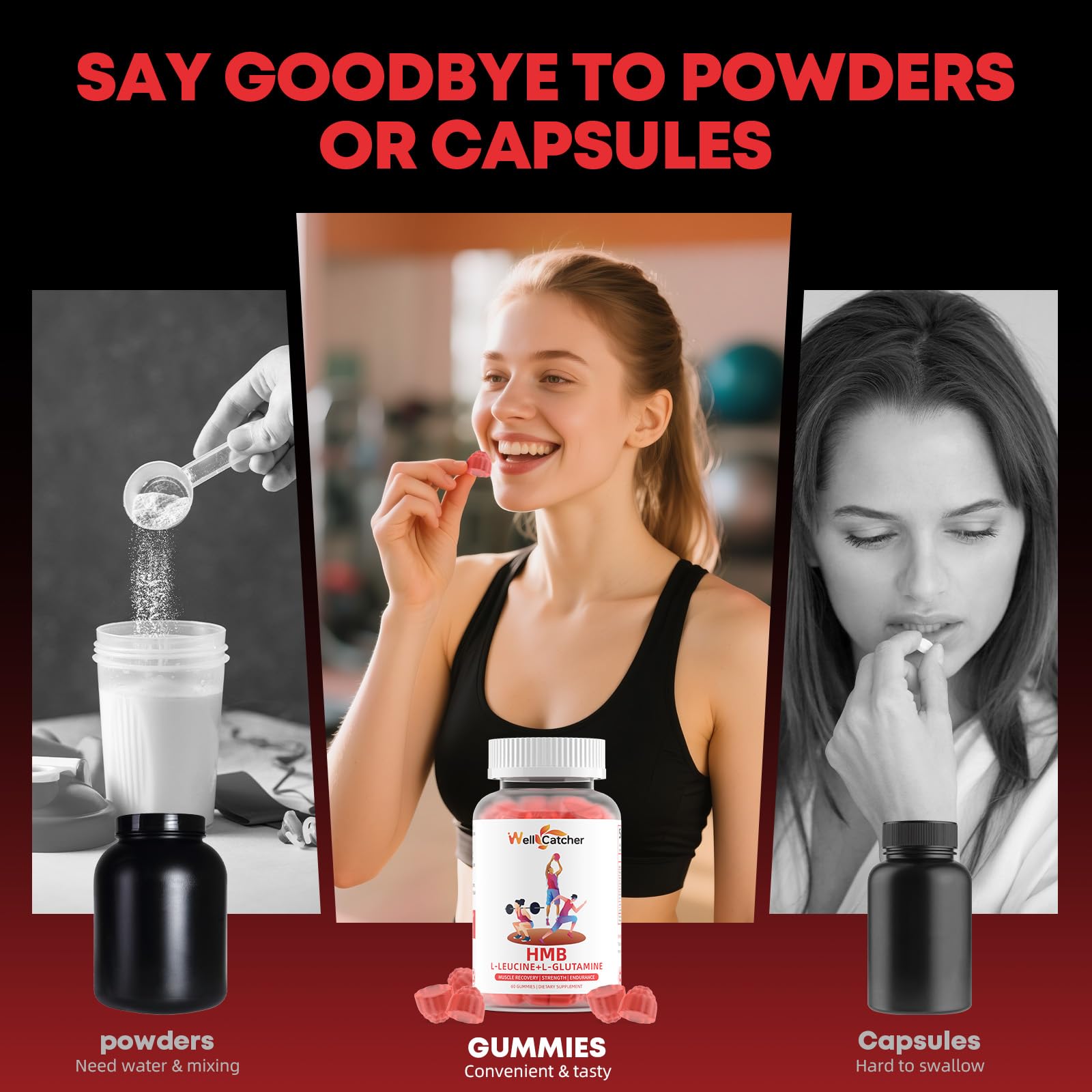 Wellcatcher etiqueta con información nutricional y lista de ingredientes clara