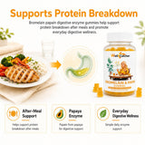 Wellcatcher bromelina papaina quercetina y cúrcuma, apoyo digestivo