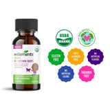 Wellements etiqueta de certificación USDA Organic, garantía de ingredientes orgánicos