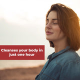 Wellgenix Omni Detox etiqueta nutricional clara y detalles de dosificación
