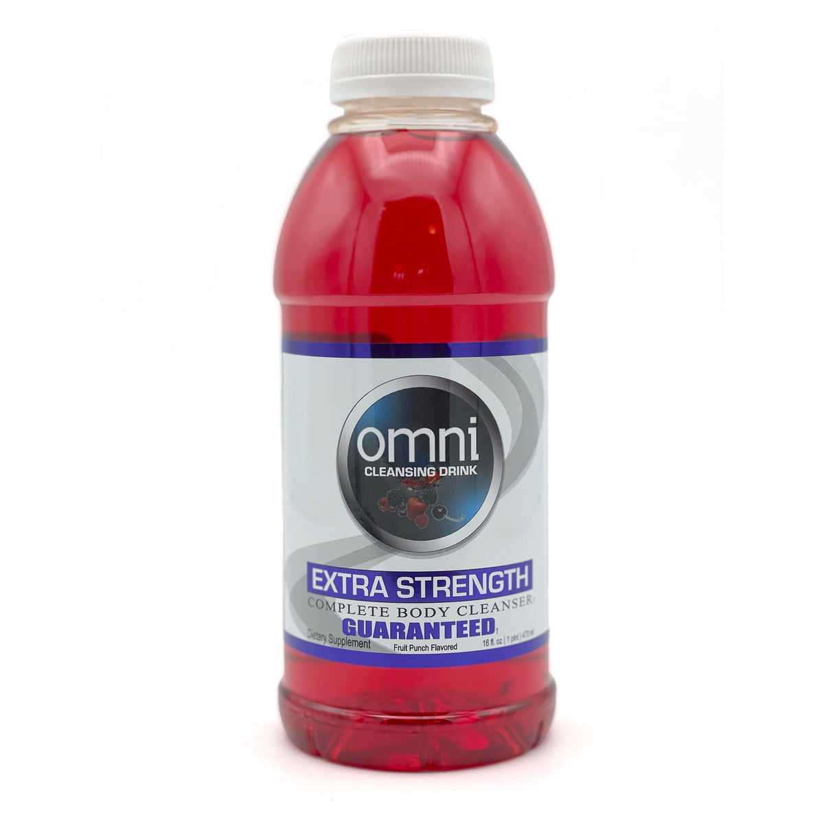Wellgenix Omni Detox frente del empaque mostrando la botella y beneficio claridad