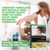 Wellgenix Purvana MAX en ambiente de cuidado personal sugiriendo belleza integral