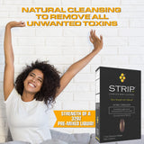 Wellgenix Strip NC softgel detalle de textura para administración fácil