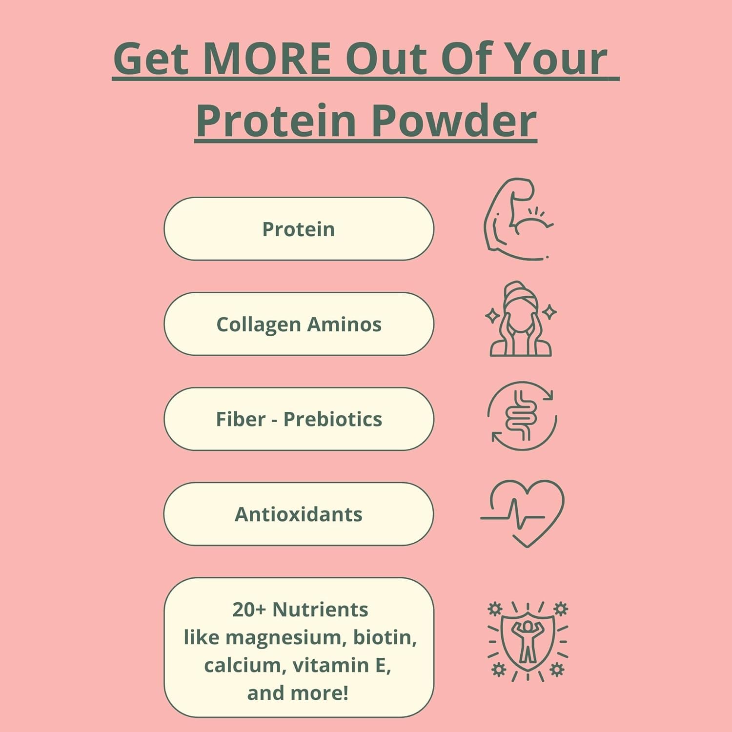 wellious polvo mezclado en avena para desayuno alto en proteína