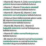 Wellman envase con rótulo legible destacando ingredientes y beneficios