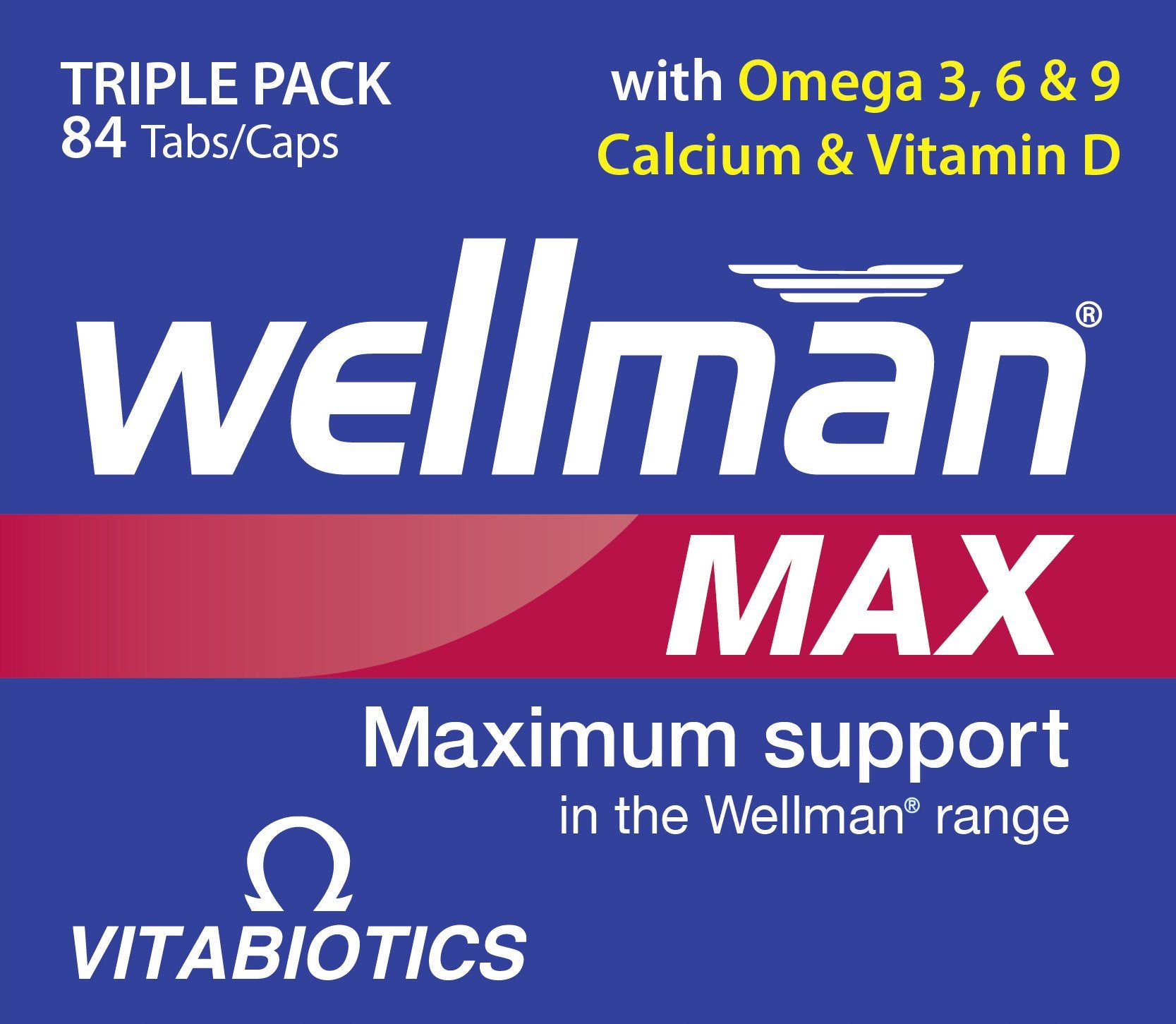 Wellman Tablets comparación de tamaño de las cápsulas para apreciar portabilidad