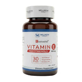 WELLNESS EXTRACT botella abierta con softgels listos para uso