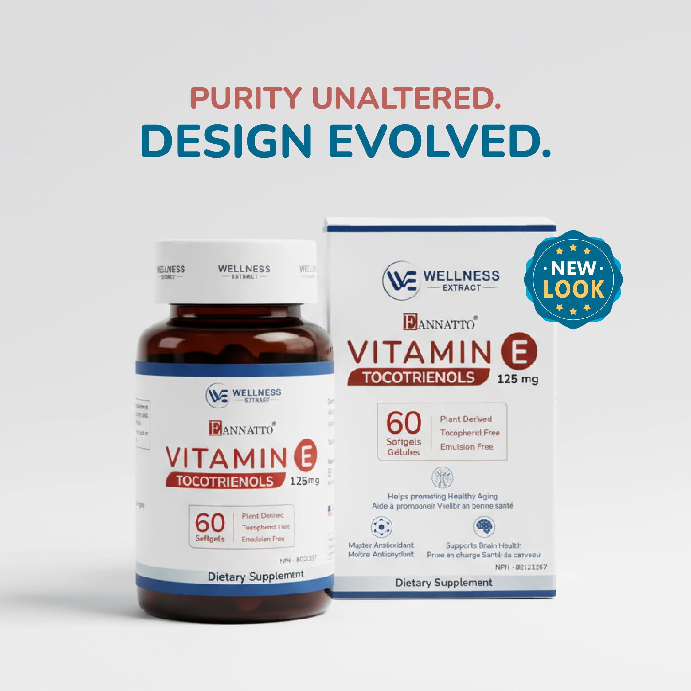 WELLNESS EXTRACT etiqueta y caja mostrando pureza y certificaciones