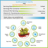 WELLNESS EXTRACT cápsula blanda en primer plano fácil de tragar