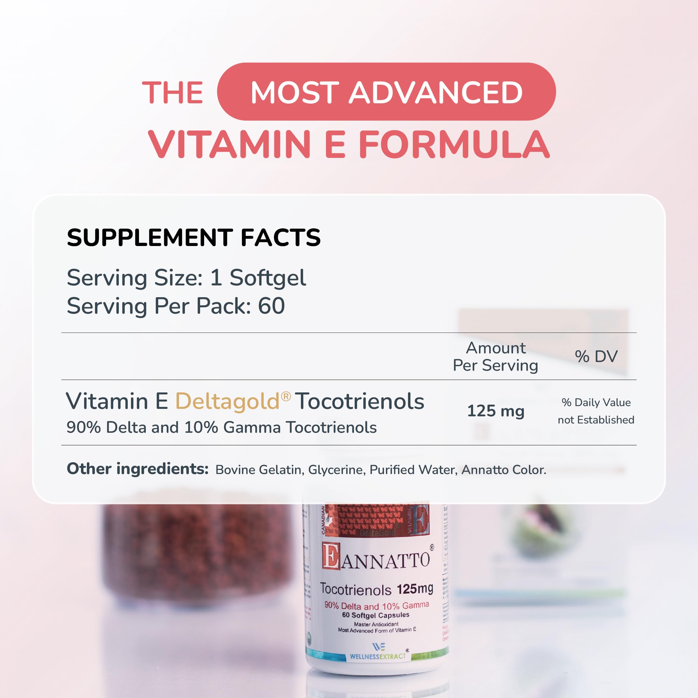 WELLNESS EXTRACT cápsula en mano demuestra tamaño y conveniencia diaria