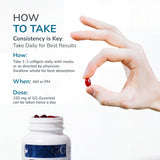 WELLNESS EXTRACT capsule tamaño en mano para comparar facilidad de tragar
