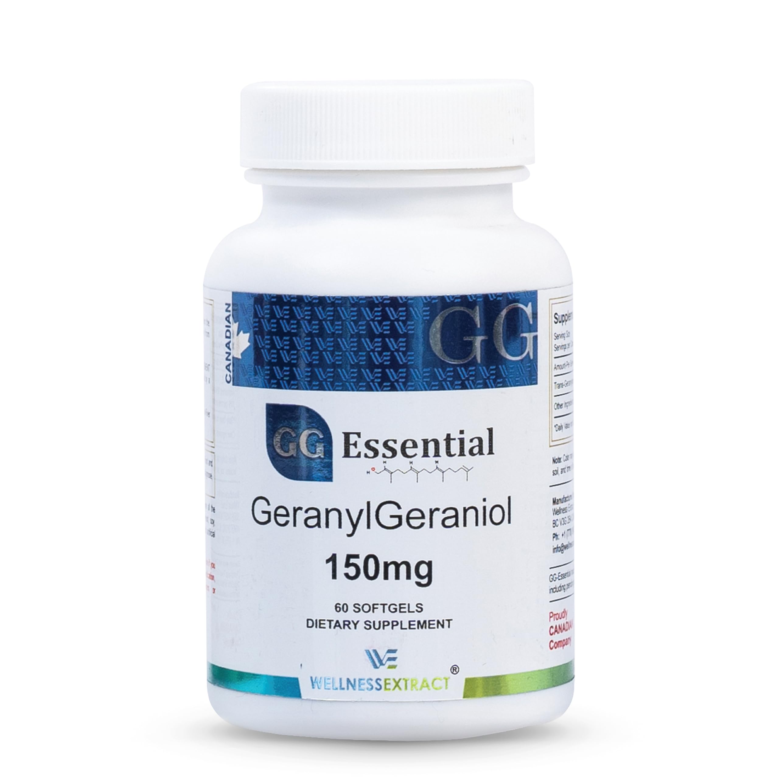 WELLNESS EXTRACT frente del envase mostrando 60 softgels y beneficio de confianza