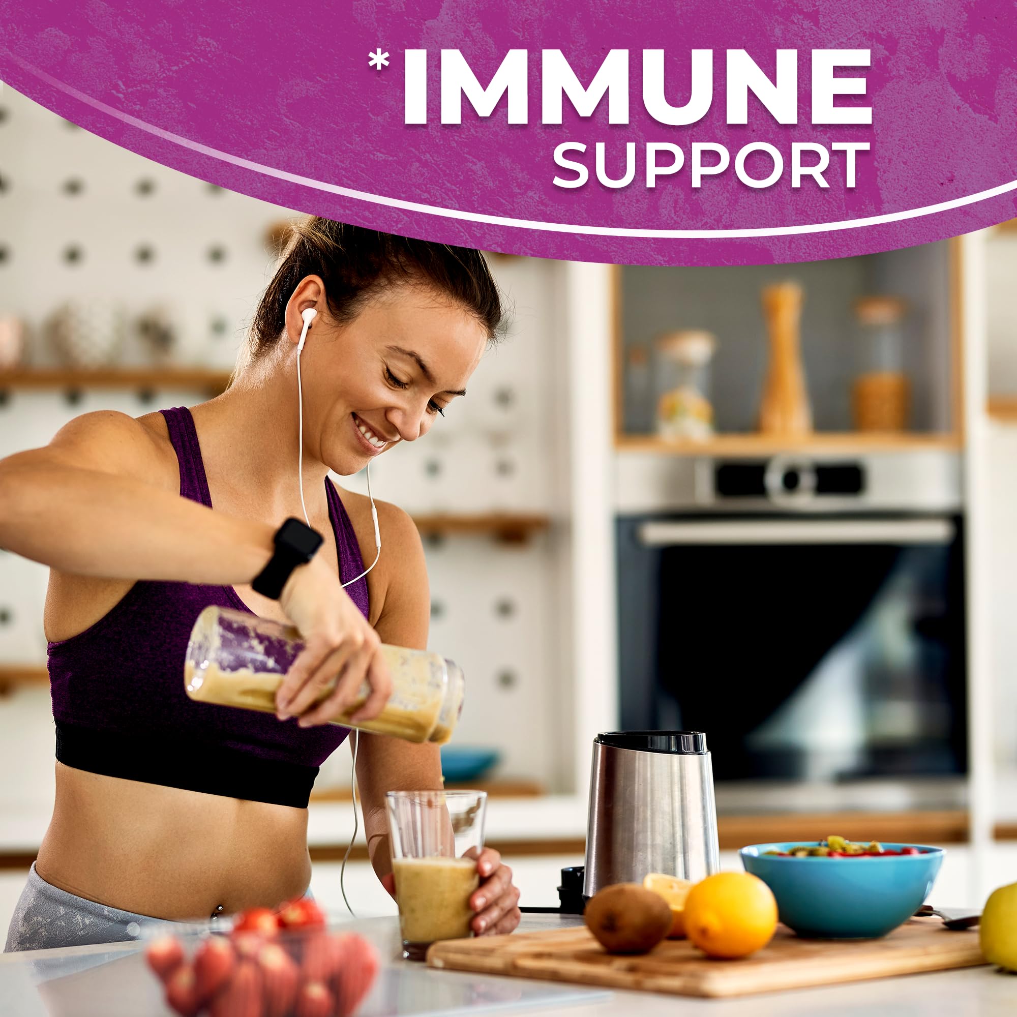 WELLNESS LABSRX producto sobre fondo caribeño, beneficio procedencia marina auténtica